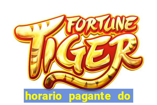 horario pagante do coelho fortune